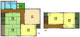 貸家(中久万16-4) 1 ｜ 高知県高知市中久万16-4（賃貸一戸建5DK・1階・100.82㎡） その2