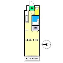 University House 105 ｜ 高知県高知市朝倉丙304-4（賃貸アパート1R・1階・22.80㎡） その2