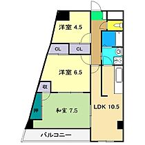 第II瀬戸ハイツ 102 ｜ 高知県高知市瀬戸南町2丁目8-43-3（賃貸マンション3LDK・1階・67.00㎡） その2