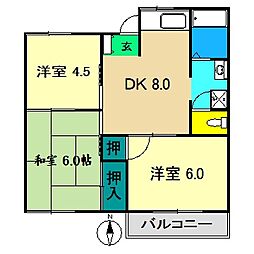 🉐敷金礼金0円！🉐岡江ハイツ B棟
