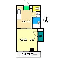 コーポラス三穂 308 ｜ 高知県高知市愛宕町4丁目9-1（賃貸マンション1DK・3階・28.36㎡） その2