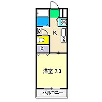 コーポ・スライビング III 106 ｜ 高知県高知市河ノ瀬町117-3（賃貸マンション1K・1階・27.33㎡） その2