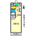 ヴィラ・アンソレイエ山ノ端4階2.9万円