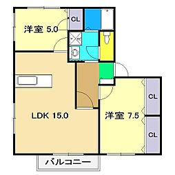 ハイツ菖 A