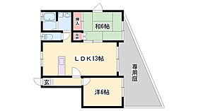 シェ・モア市川  ｜ 兵庫県神崎郡市川町西川辺（賃貸アパート2LDK・1階・57.96㎡） その2