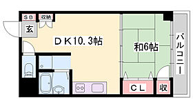 ファーストイン英賀保駅前  ｜ 兵庫県姫路市飾磨区英賀保駅前町（賃貸マンション1DK・4階・40.42㎡） その2