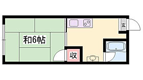 レアール増位本町  ｜ 兵庫県姫路市増位本町2丁目（賃貸アパート1K・2階・17.30㎡） その2