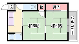 浦岡マンション  ｜ 兵庫県姫路市増位本町2丁目（賃貸マンション2K・3階・32.00㎡） その2