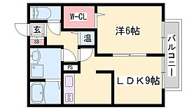 ハーモニーコート  ｜ 兵庫県姫路市東今宿5丁目（賃貸アパート1LDK・1階・40.07㎡） その2