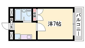 サムデイ  ｜ 兵庫県姫路市白国5丁目（賃貸アパート1K・2階・21.90㎡） その2