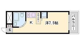 ラ・パルフェ・ド・アフェール  ｜ 兵庫県姫路市東延末2丁目（賃貸マンション1R・9階・18.90㎡） その2