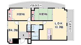 ビューティフルライフ  ｜ 兵庫県姫路市安田1丁目（賃貸マンション3LDK・9階・73.36㎡） その2