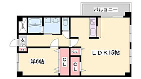 グランツ野里  ｜ 兵庫県姫路市梅ケ枝町（賃貸マンション1LDK・3階・52.00㎡） その2