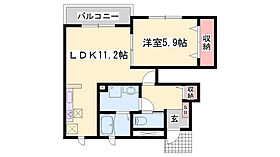 ライラック　グレース  ｜ 兵庫県姫路市継（賃貸アパート1LDK・1階・43.66㎡） その2