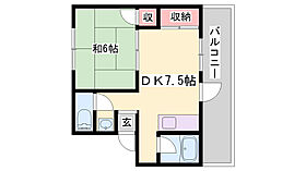 ミストラル土山  ｜ 兵庫県姫路市土山3丁目（賃貸マンション1DK・1階・33.20㎡） その2