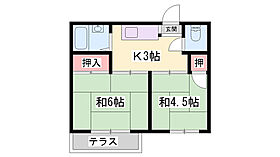 グリーンヒルやしろ  ｜ 兵庫県加東市社（賃貸アパート2K・2階・30.51㎡） その2