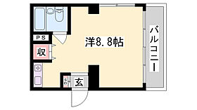 ヴィラフォーシーズン  ｜ 兵庫県姫路市増位本町2丁目（賃貸マンション1R・2階・21.84㎡） その2