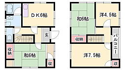 英賀保駅 6.5万円