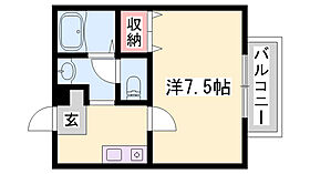 ルシエール上大野  ｜ 兵庫県姫路市上大野2丁目（賃貸アパート1K・2階・24.84㎡） その2