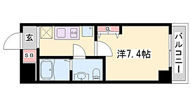 Ｃａｐｉｔａｌ．ｉ姫路  ｜ 兵庫県姫路市南町（賃貸マンション1K・7階・23.64㎡） その2