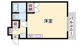 兵庫県姫路市伊伝居（賃貸マンション1R・4階・27.00㎡） その2