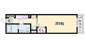 アクロポリスV  ｜ 兵庫県姫路市野里（賃貸マンション1K・2階・28.30㎡） その2