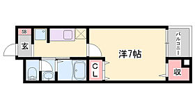 Ａｍｅｎｉｔｙ Ｗｅｓｔ  ｜ 兵庫県姫路市西新町（賃貸マンション1K・1階・27.84㎡） その2