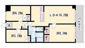 キャッスルコート鹿沢  ｜ 兵庫県宍粟市山崎町鹿沢（賃貸マンション3LDK・3階・77.08㎡） その2