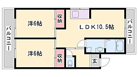 土居パレス  ｜ 兵庫県姫路市八代本町1丁目（賃貸マンション2LDK・2階・52.00㎡） その2