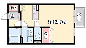 キャメロット飾磨A棟  ｜ 兵庫県姫路市飾磨区上野田1丁目（賃貸アパート1R・2階・33.39㎡） その2