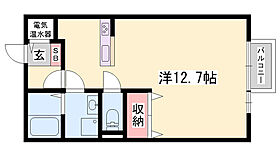 グランマーシーマサノ　B棟  ｜ 兵庫県姫路市飾磨区都倉1丁目（賃貸アパート1R・2階・33.39㎡） その2