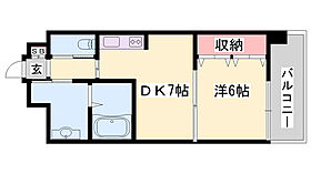 エイジングコート姫路  ｜ 兵庫県姫路市北条（賃貸マンション1DK・7階・36.90㎡） その2