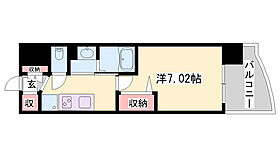 Luxe姫路  ｜ 兵庫県姫路市朝日町（賃貸マンション1K・10階・23.06㎡） その2