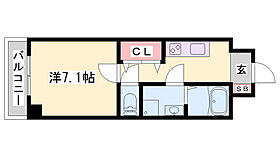 Ｃａｐｉｔａｌ．ｉ姫路  ｜ 兵庫県姫路市南町（賃貸マンション1K・6階・24.86㎡） その2