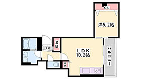 パラストＫＳ  ｜ 兵庫県姫路市小姓町（賃貸マンション1LDK・4階・43.55㎡） その2