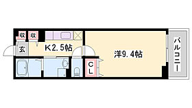 アウローラ市川  ｜ 兵庫県姫路市飾磨区阿成（賃貸アパート1K・2階・30.43㎡） その2