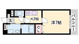 ネオクオーツ神屋壱番館 2階/-