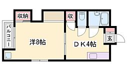 間取図画像 1DK