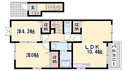 エスト アロッジオ 2階/-