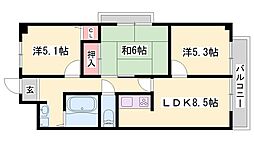 ハピネス見野 3階