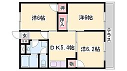 間取図画像 3DK