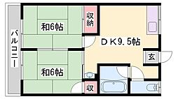 間取図画像 2K