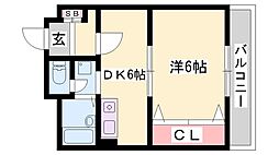 間取図画像 1DK