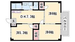 ドミール三喜 1階