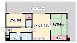 メゾンセルベイル 5階