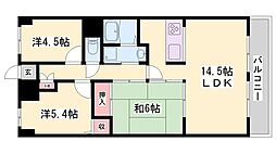 手柄アートスカイハイツ 5階/-