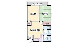 間取図画像 2DK