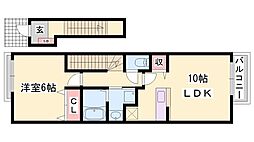 ラ・ペッシェS 2階