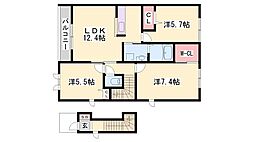 シャーメゾン加生 2階/-