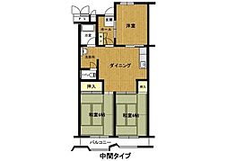 播磨城の宮　3号棟 3階/-